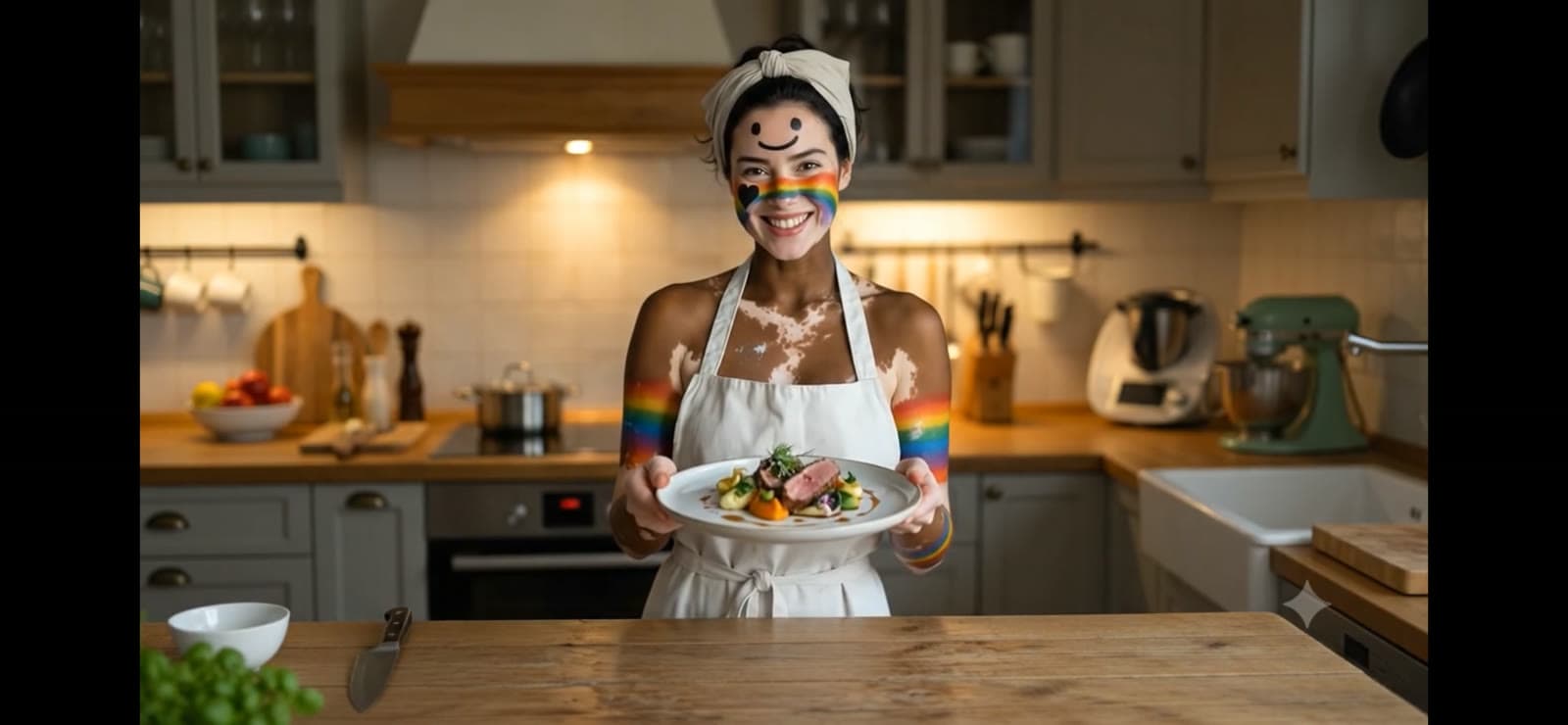 Sesame-crusted tuna steak with parsnip purée