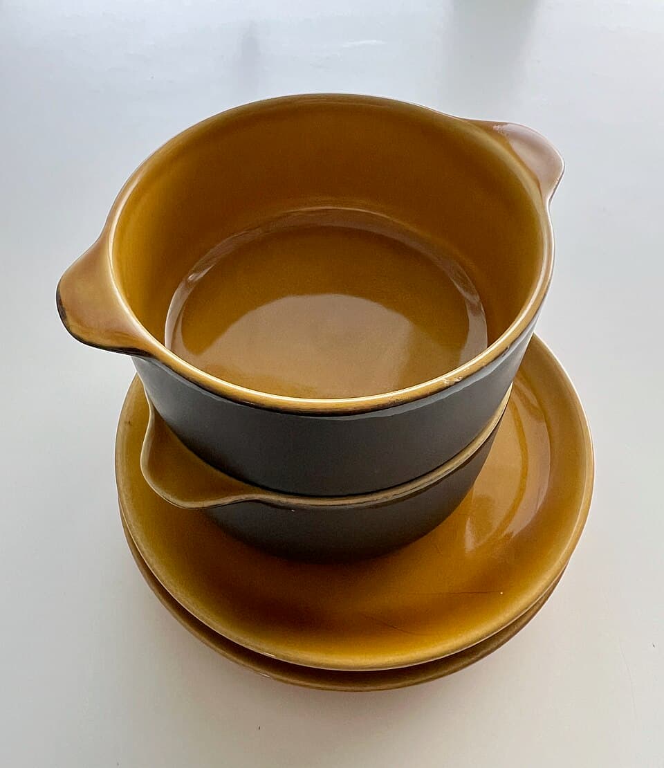 Deep plate set (6 pcs)