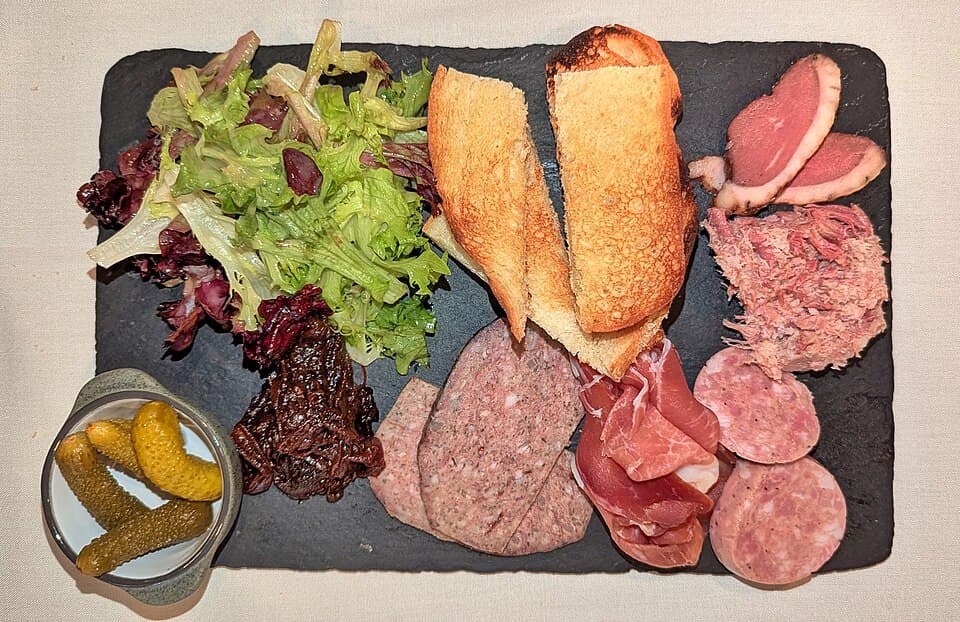 Wooden serving board