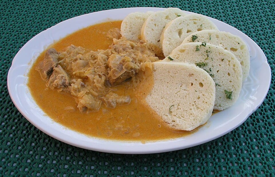 Szeged goulash (pork and sauerkraut goulash)