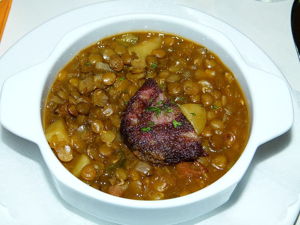 Lentil soup
