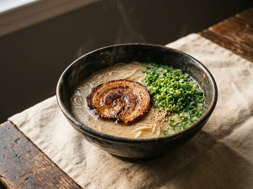 Tonkotsu ramen — The midnight yatai bowl