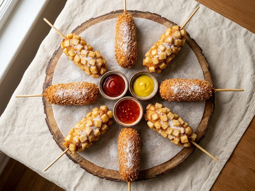 Korean corn dog — The party board