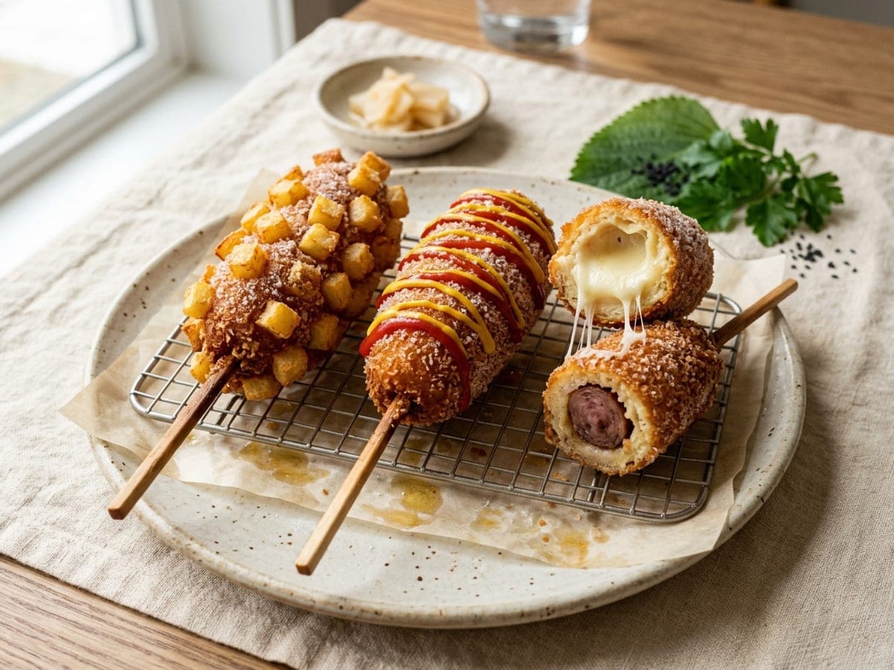 Korean corn dog