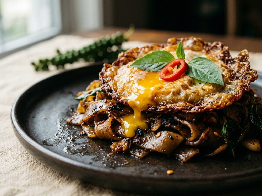 Drunken noodles — The kai dao question, answered
