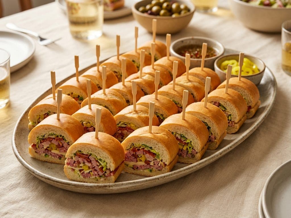 Chopped Italian Sandwich — The party platter