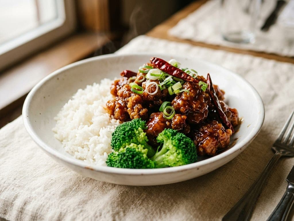 General Tso's Chicken — The takeout plate, upgraded