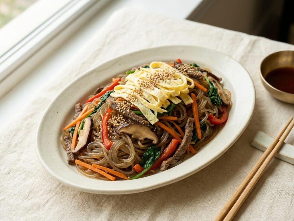 Japchae — The celebration platter
