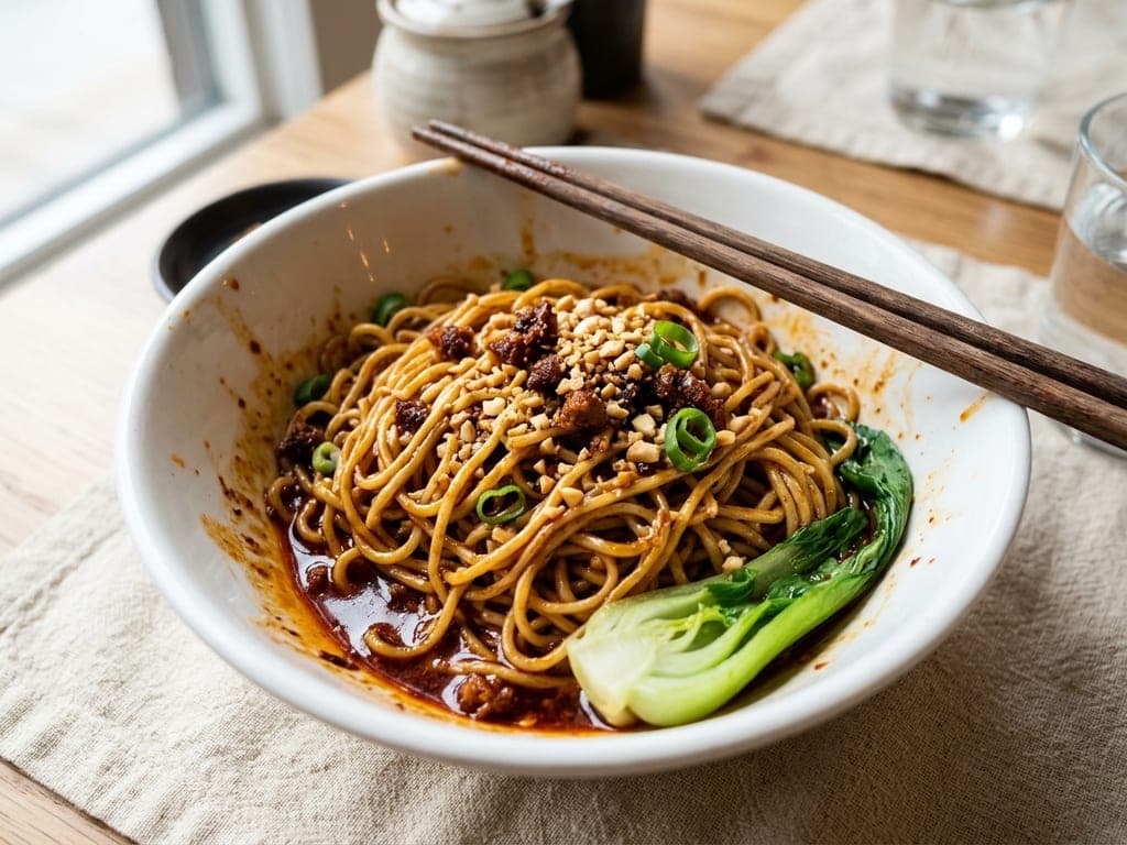 Dan Dan Noodles — After the toss