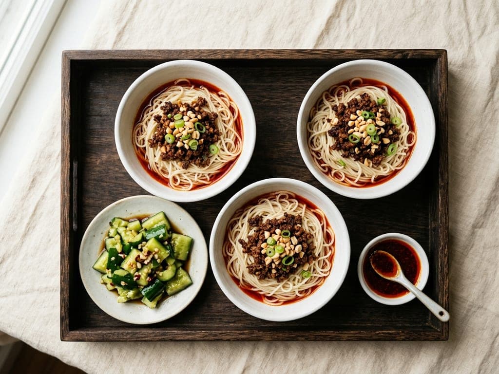 Dan Dan Noodles — The xiaochi spread
