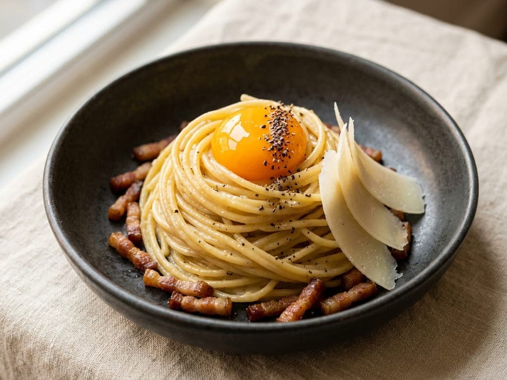 Spaghetti Carbonara — The restaurant yolk