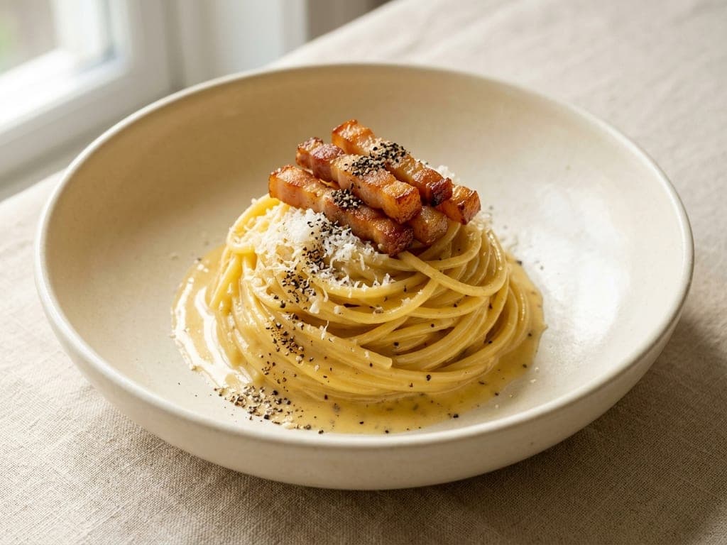 Carbonara Sauce — Spaghetti, the Roman nest