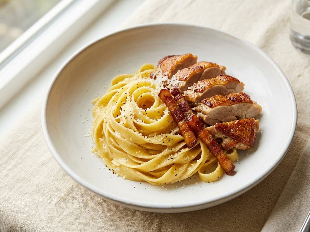Chicken Carbonara — The restaurant twirl
