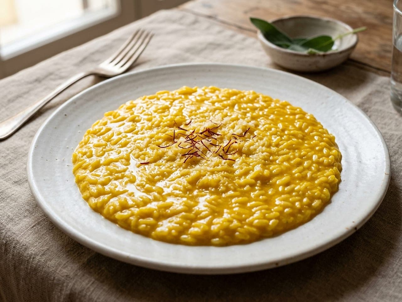 Risotto alla Milanese (Saffron Risotto)