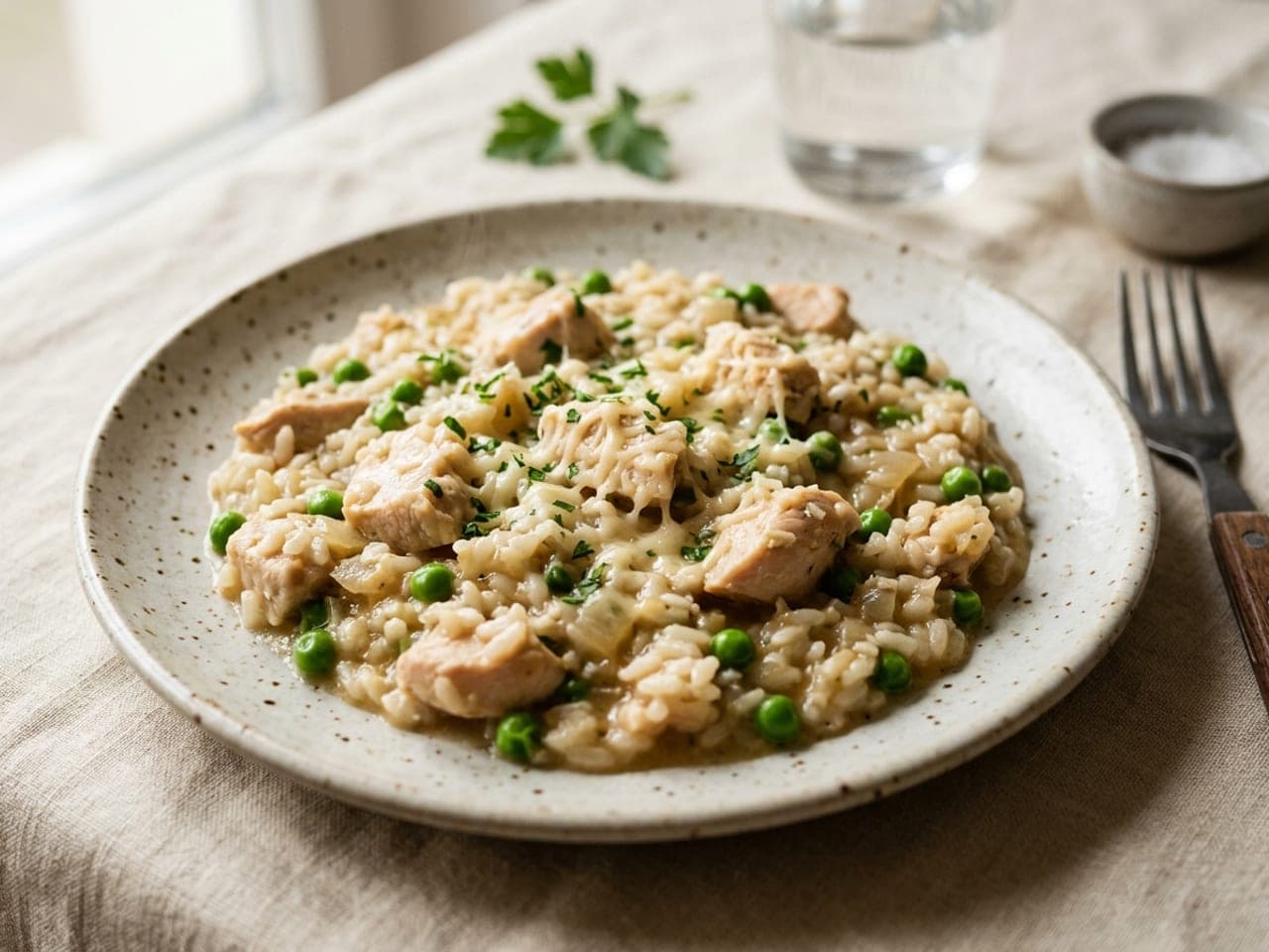 Chicken risotto