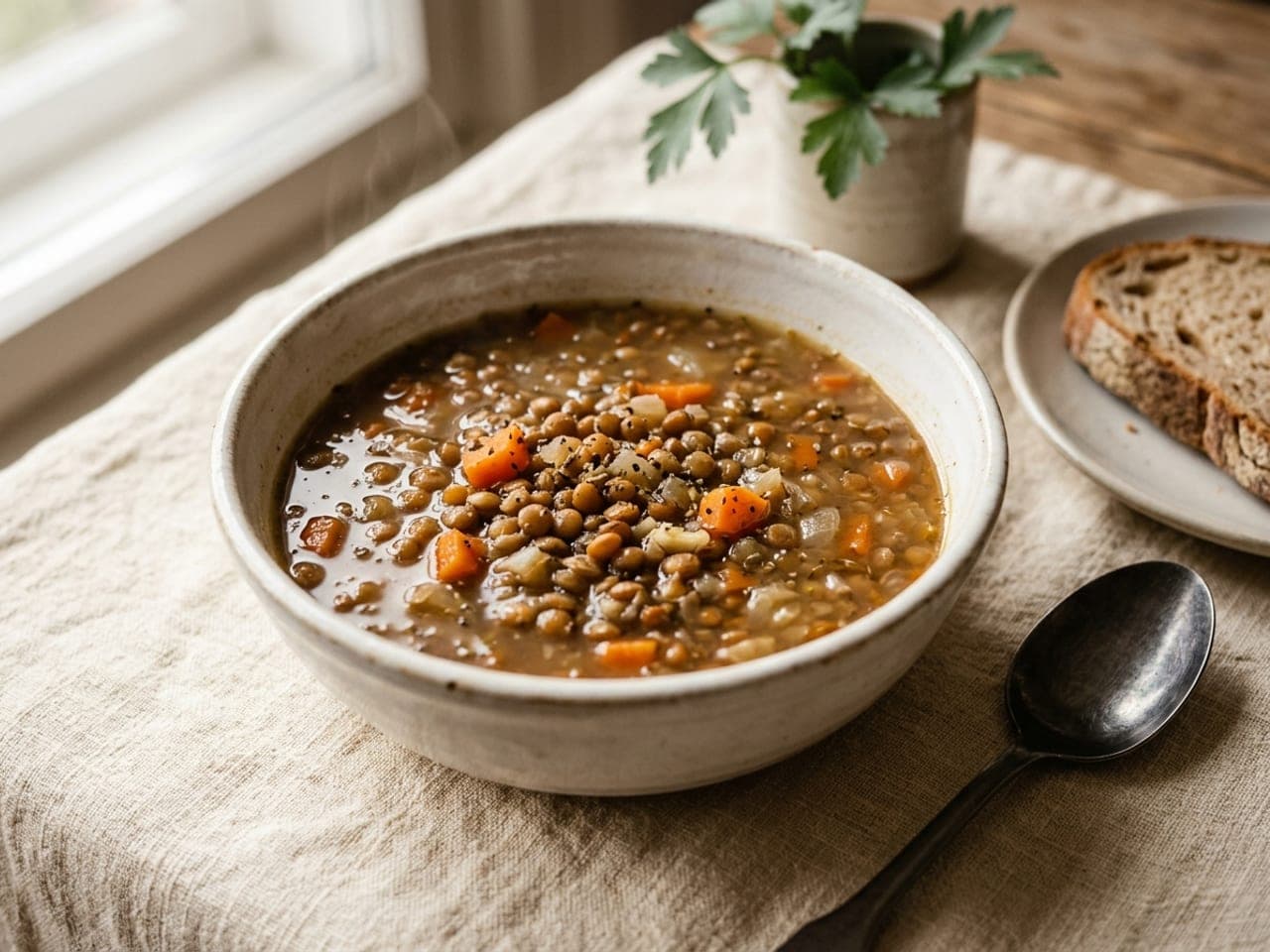 Lentil soup