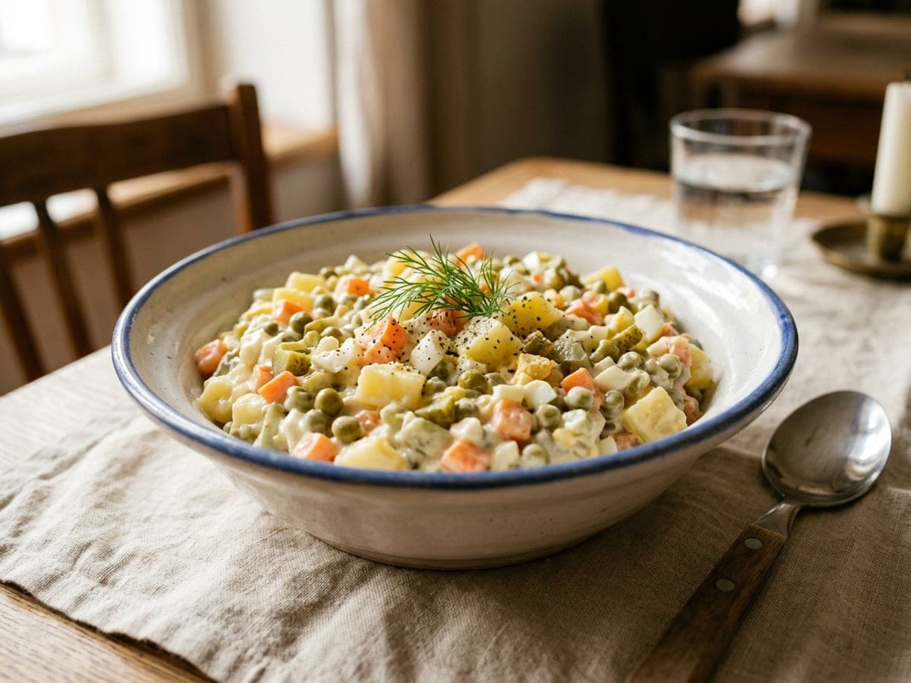 Czech potato salad