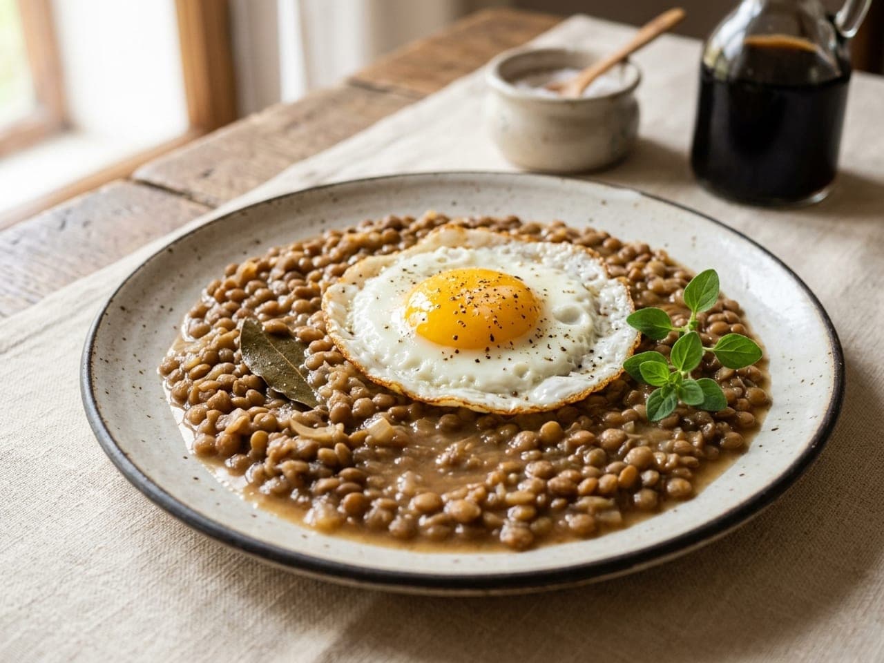 Sour lentils (Čočka na kyselo)