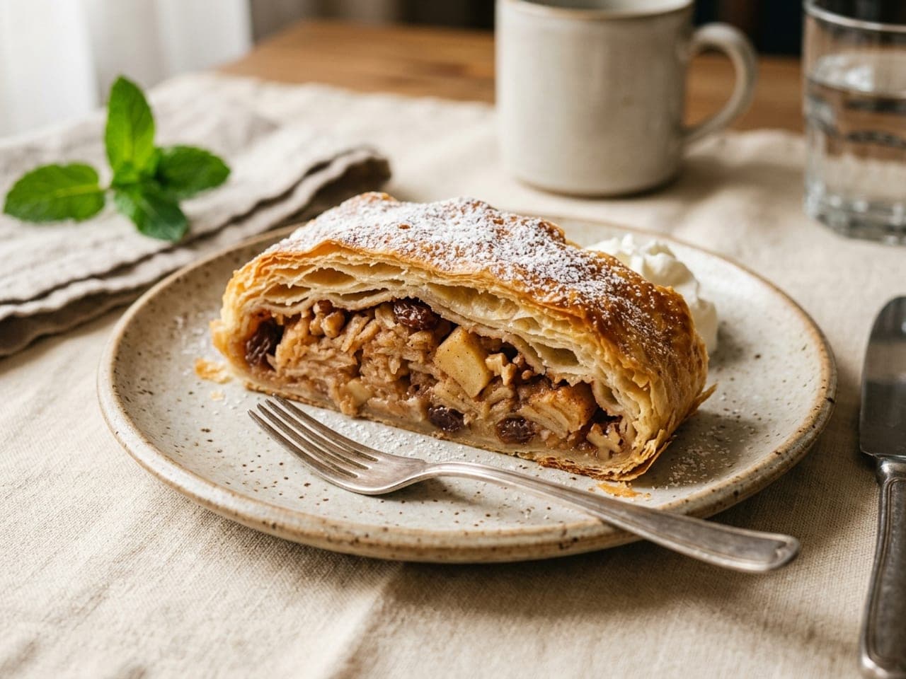 Apple strudel