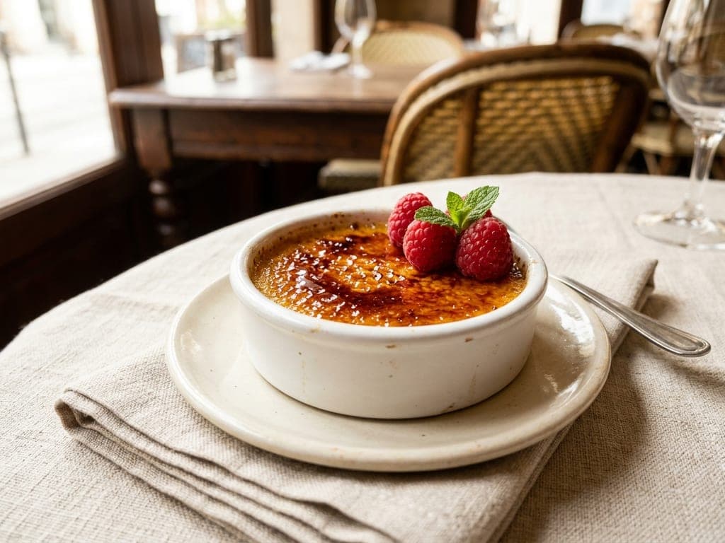 Crème brûlée — The bistro classic