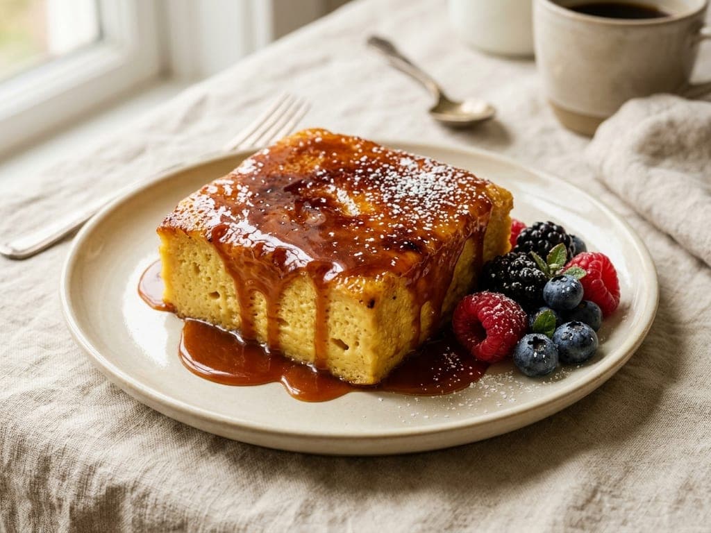 Crème brûlée french toast — The inn flip