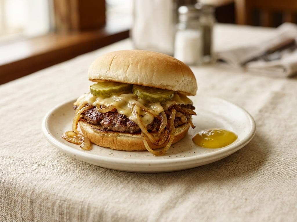 Oklahoma onion burger — The El Reno classic