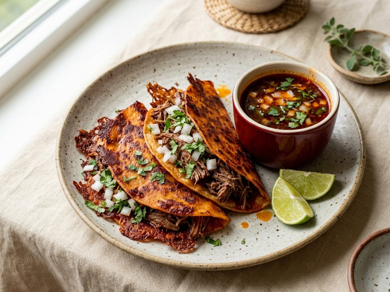 Birria tacos