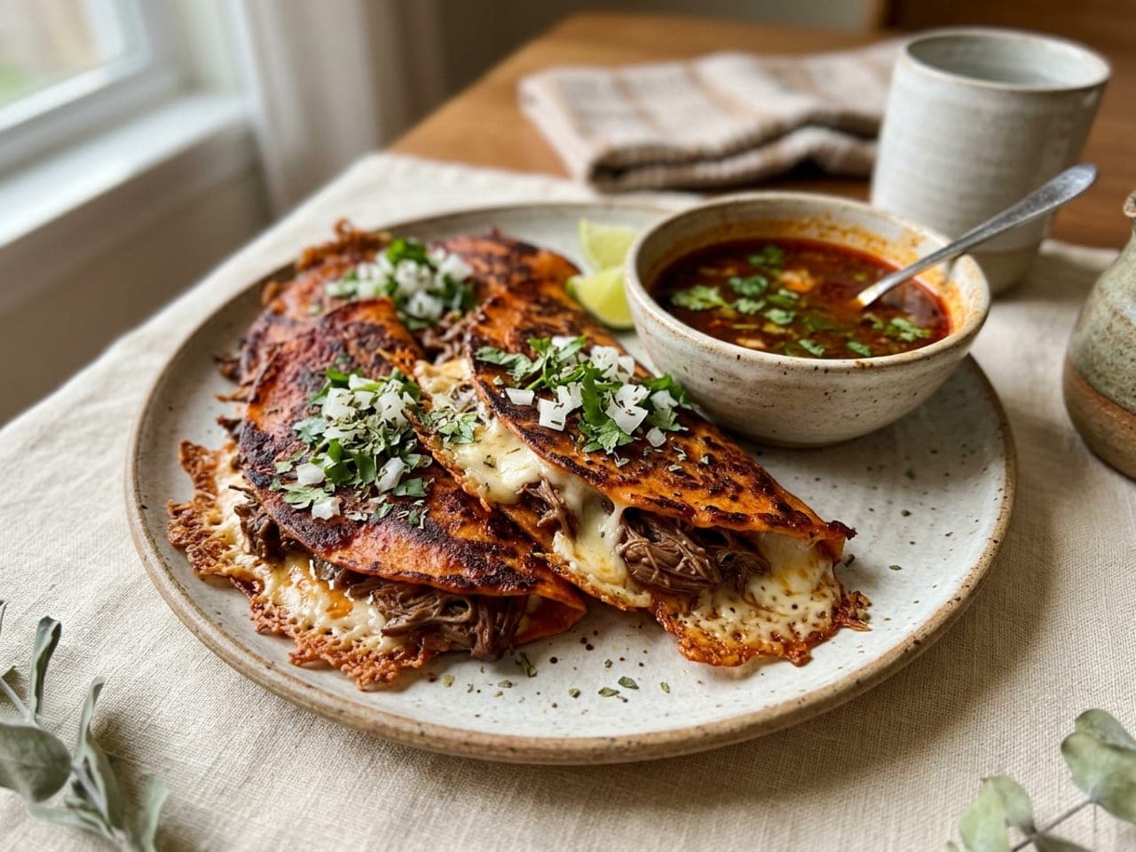 Quesabirria tacos