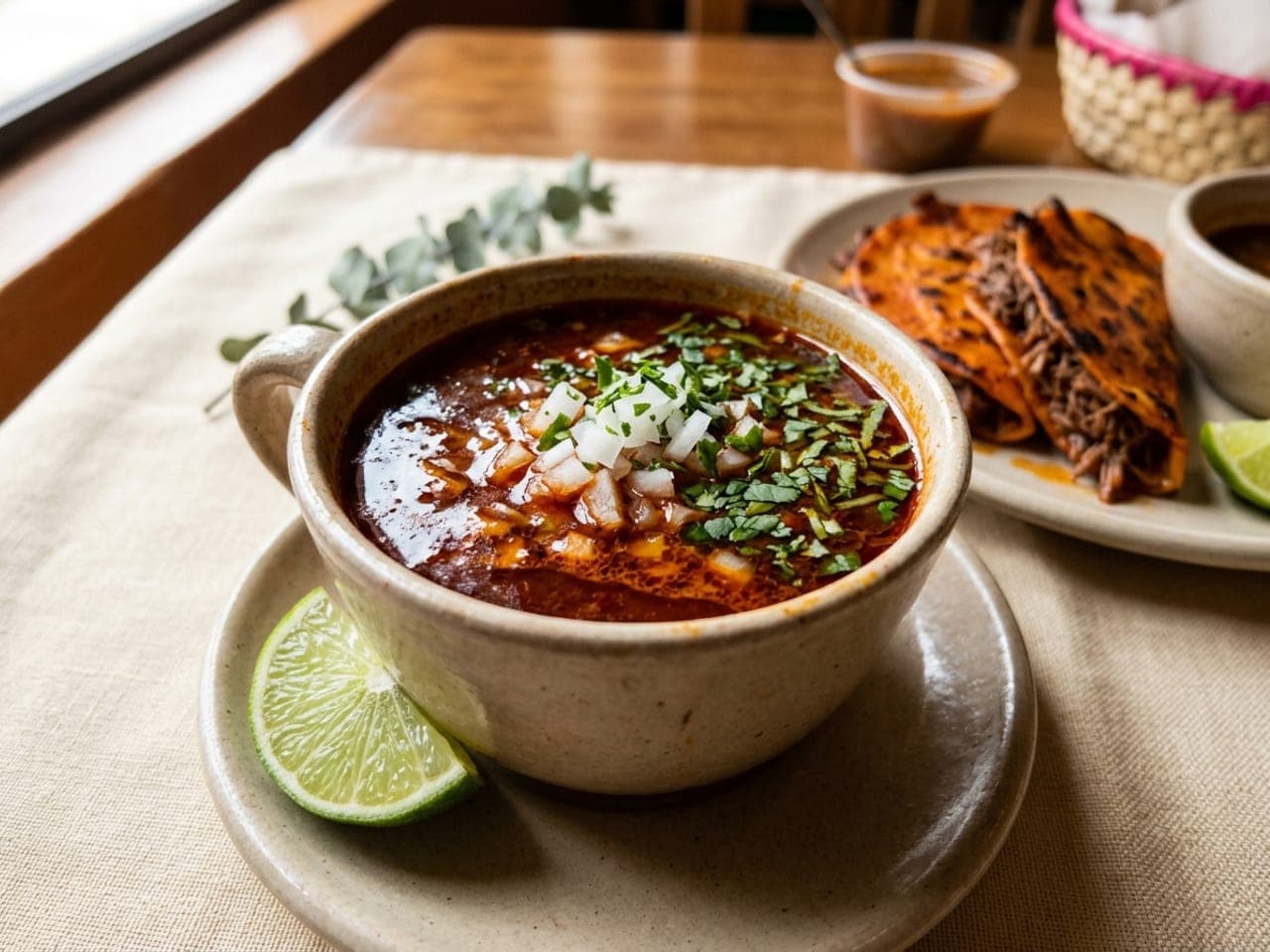 Birria consommé