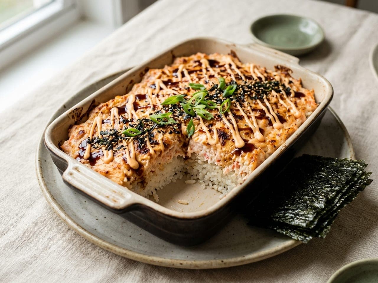 Sushi bake