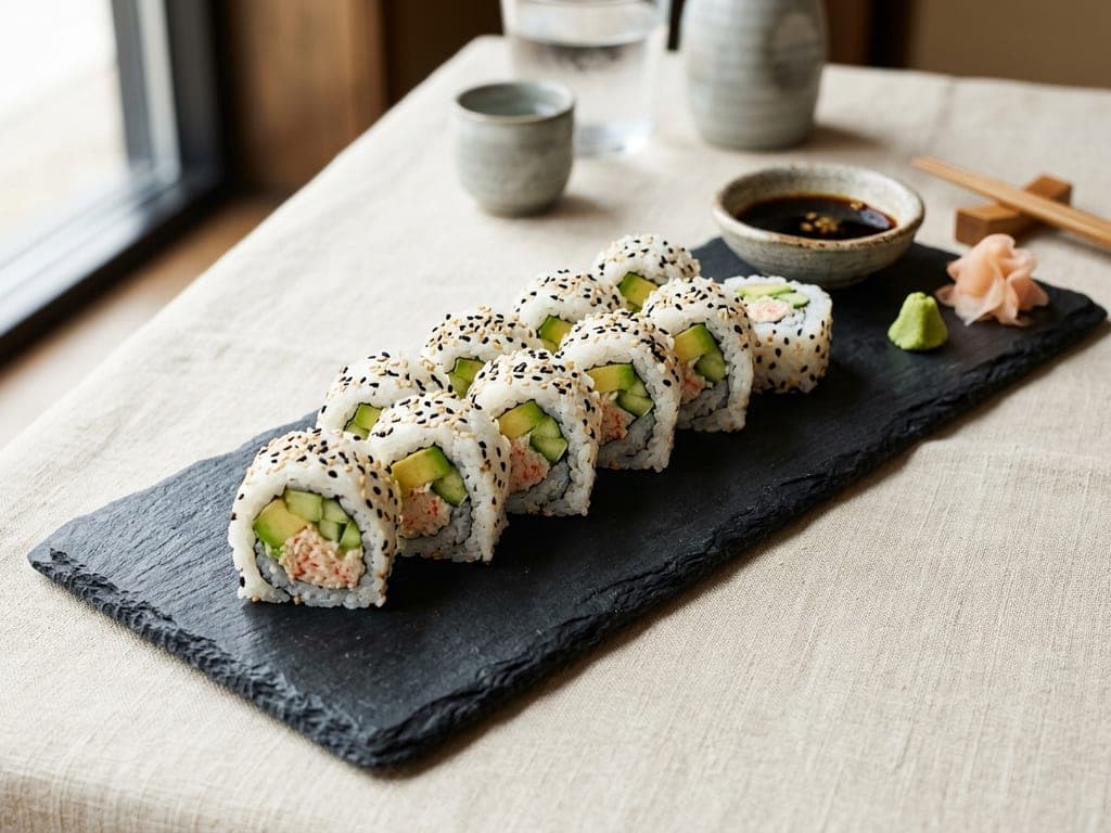 California roll — The clean line