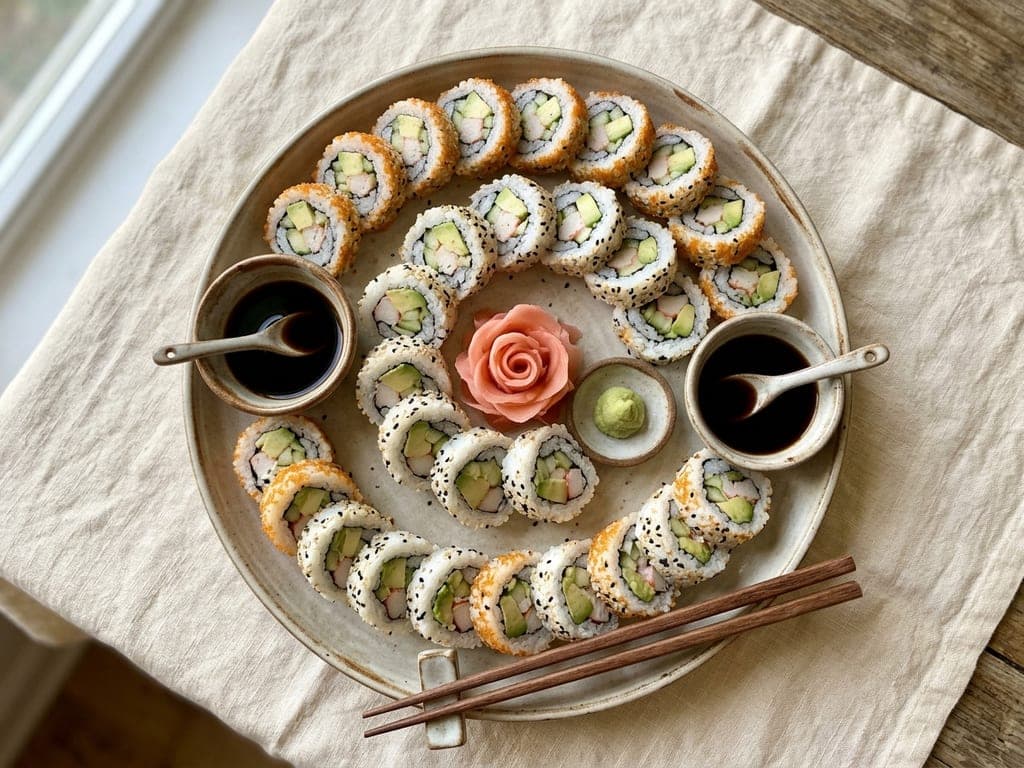 California roll — The sushi night board