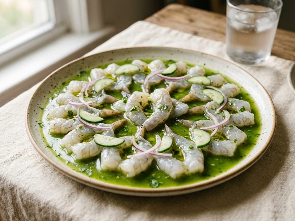 Aguachile — The green platter