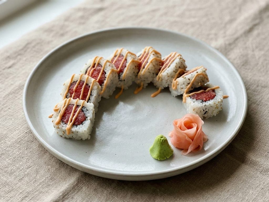 Spicy tuna roll — The eight-piece arc