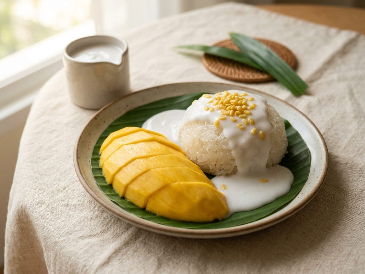 Mango sticky rice