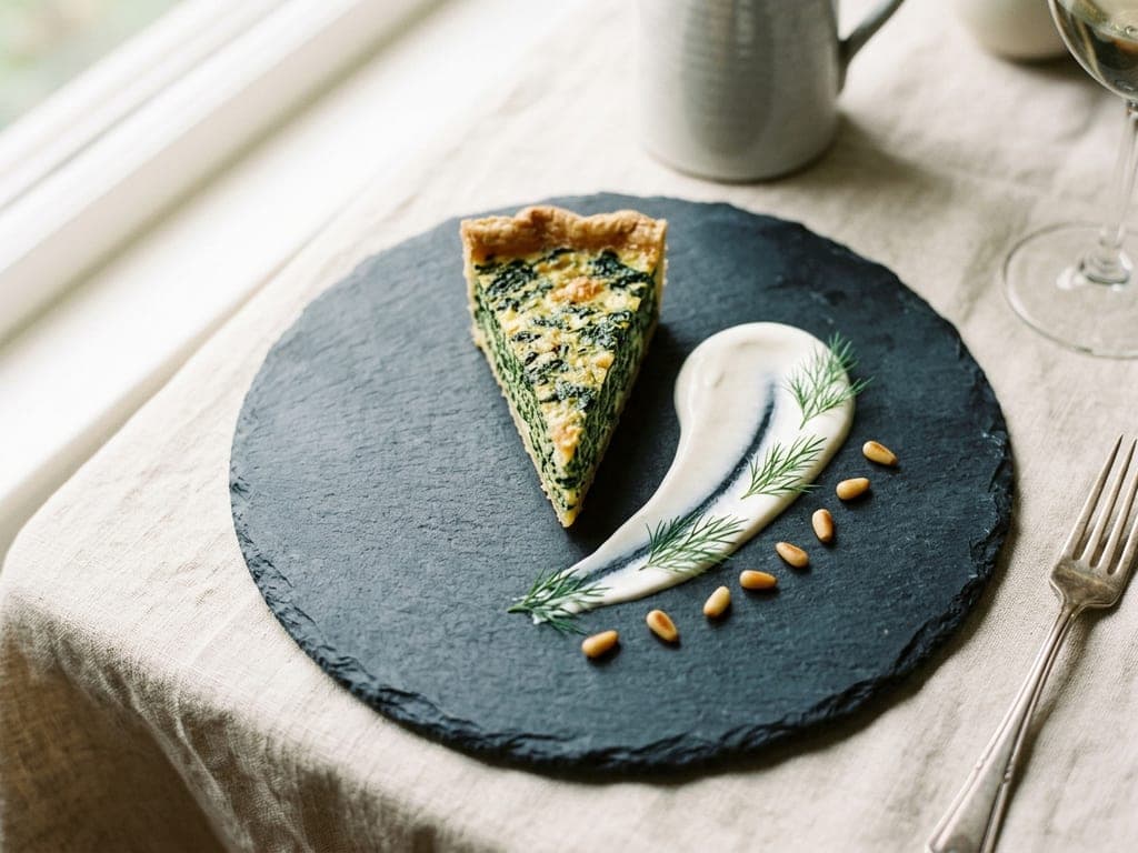 Spinach quiche — The florentine first course