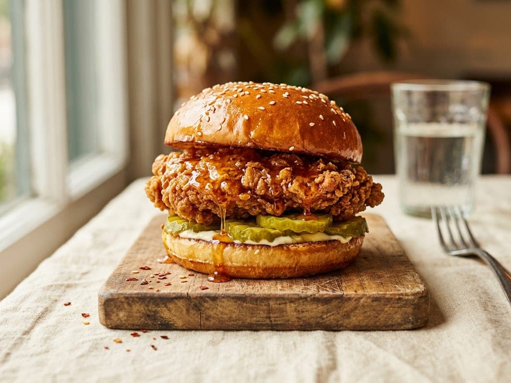 Hot Honey Chicken — The sandwich
