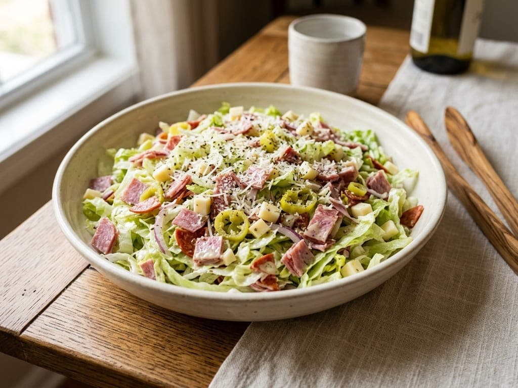 Italian Grinder Salad — The bowl it belongs in