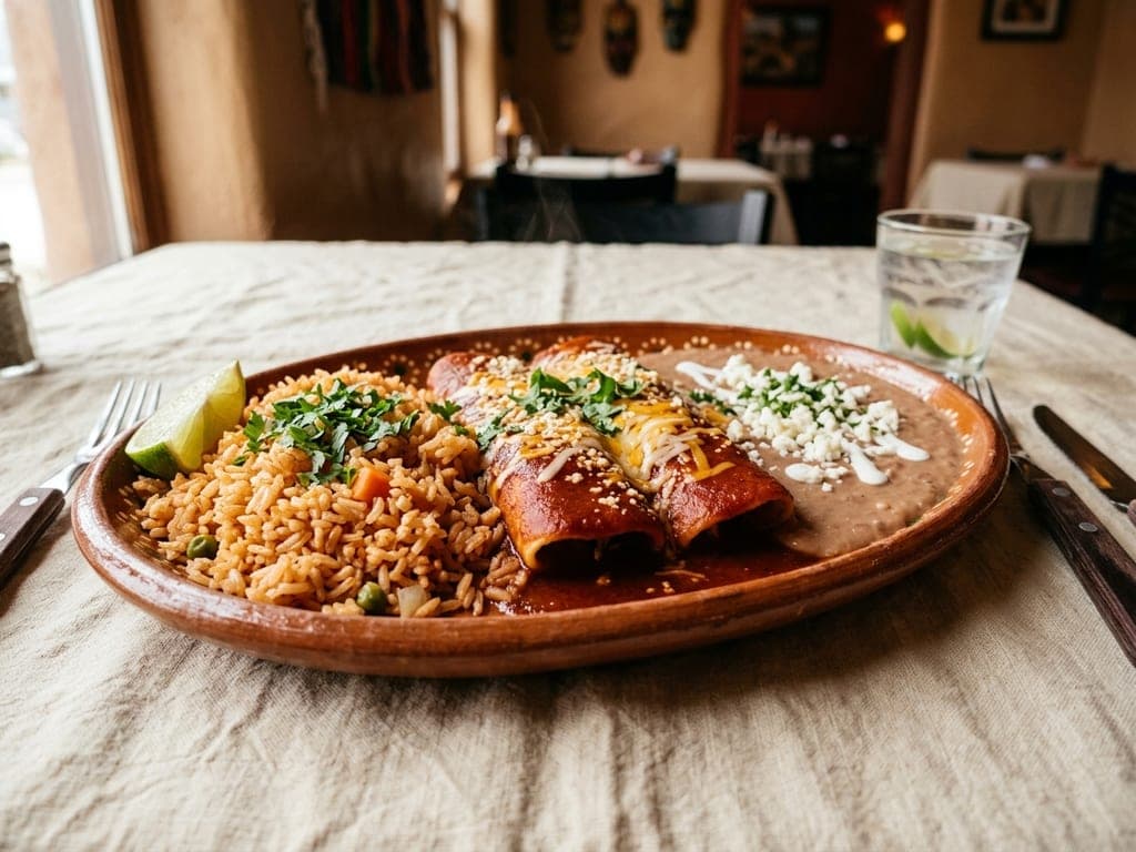 Spanish Rice — The combination plate