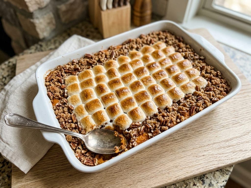 Sweet Potato Casserole — The 9x13 that looks designed