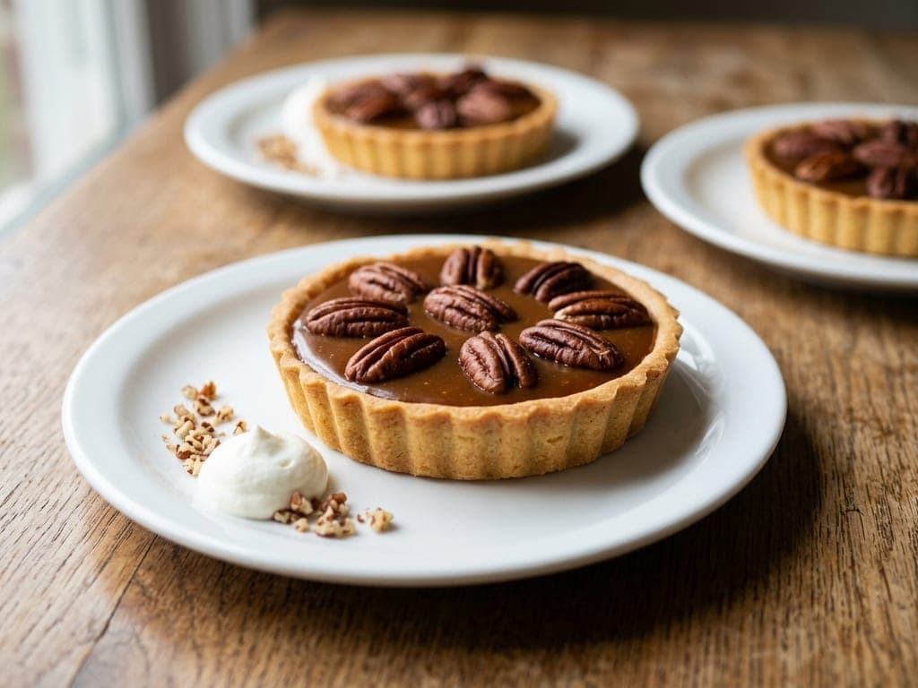 Pecan Pie — Individual pecan tartlets