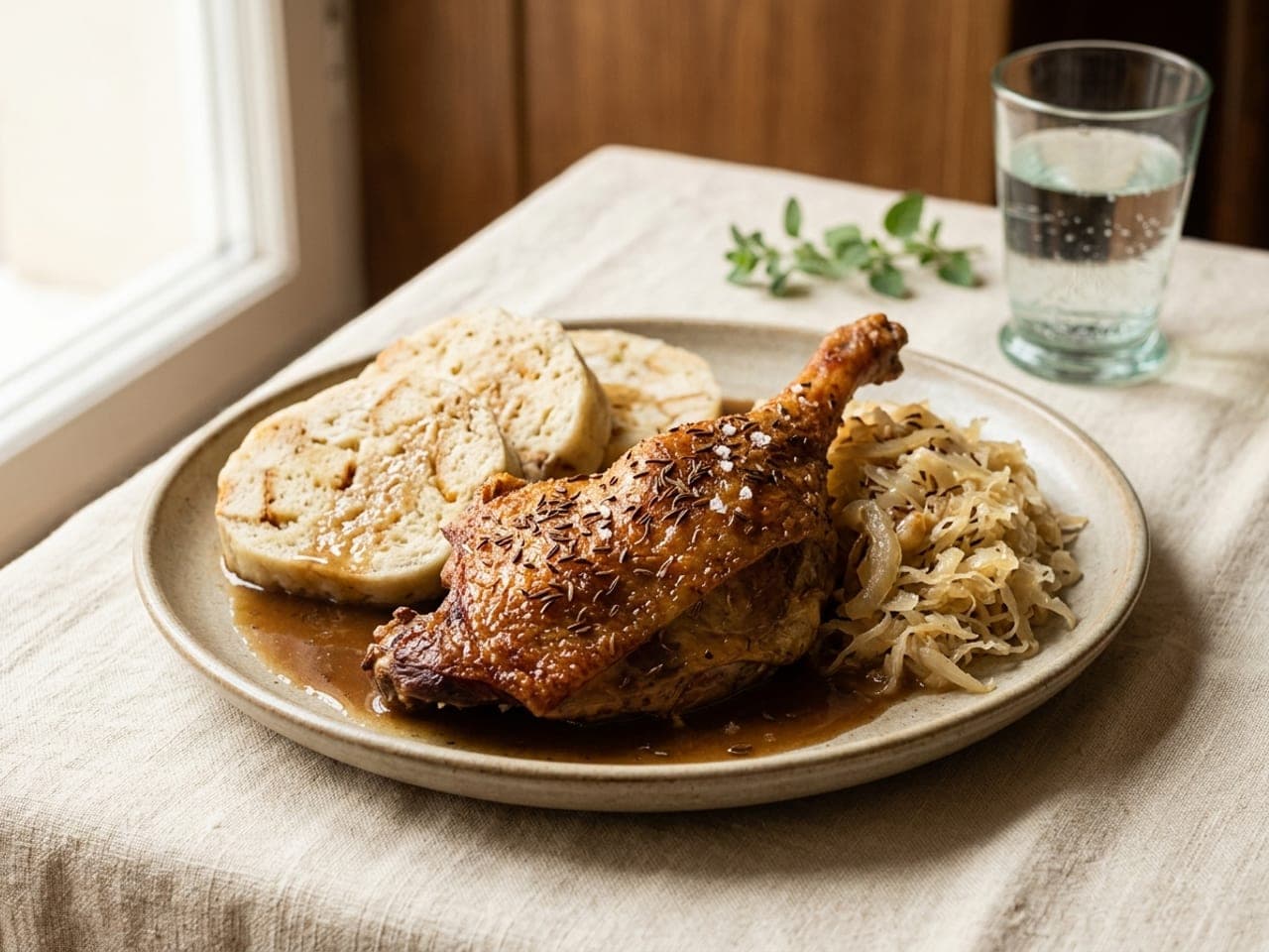 Roast duck