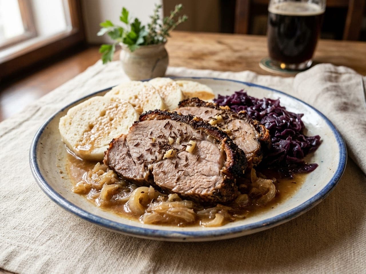 Roast pork
