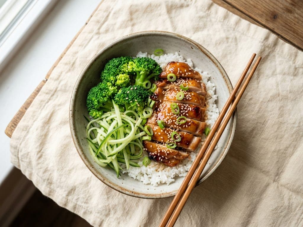 Teriyaki chicken — The weeknight bowl