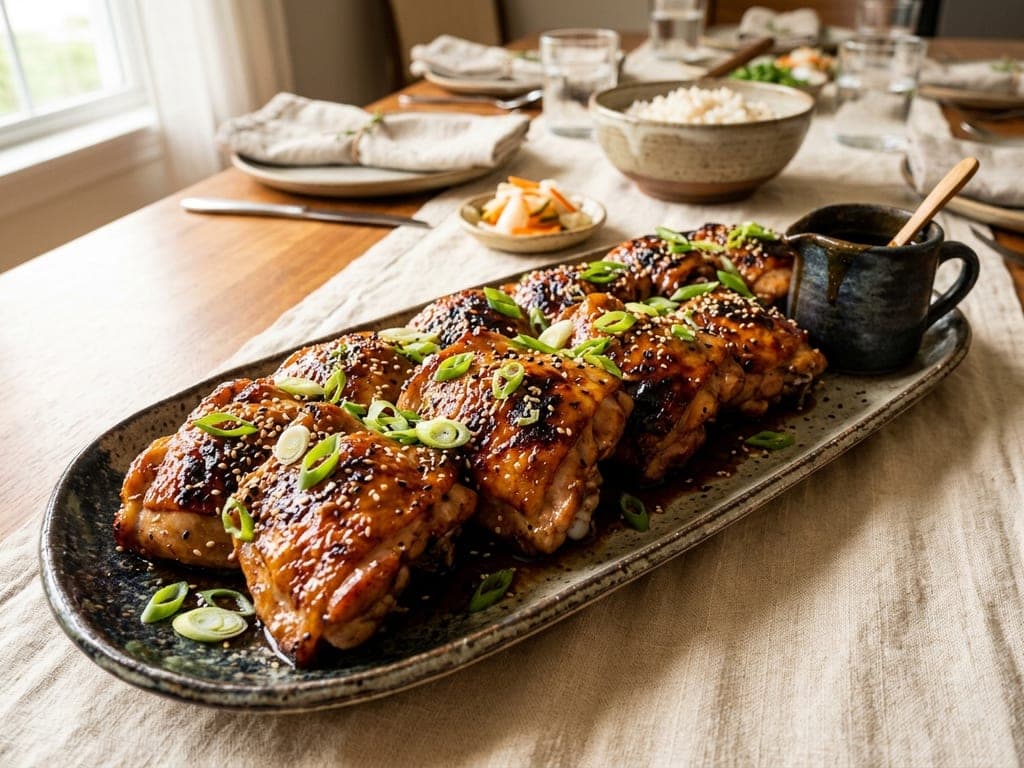 Teriyaki chicken — The family platter
