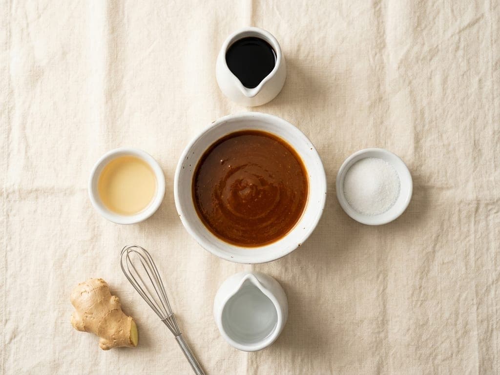 Teriyaki sauce — The four-ingredient mise
