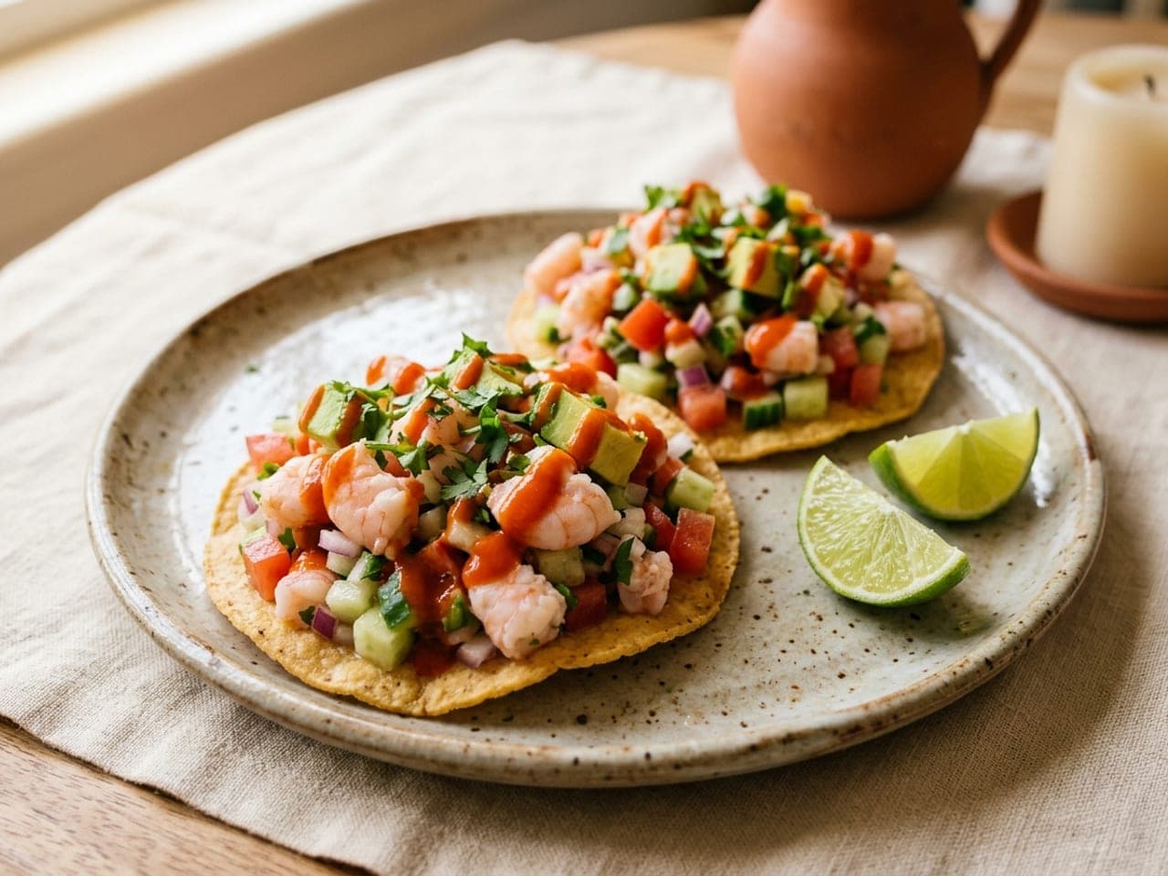 Shrimp ceviche